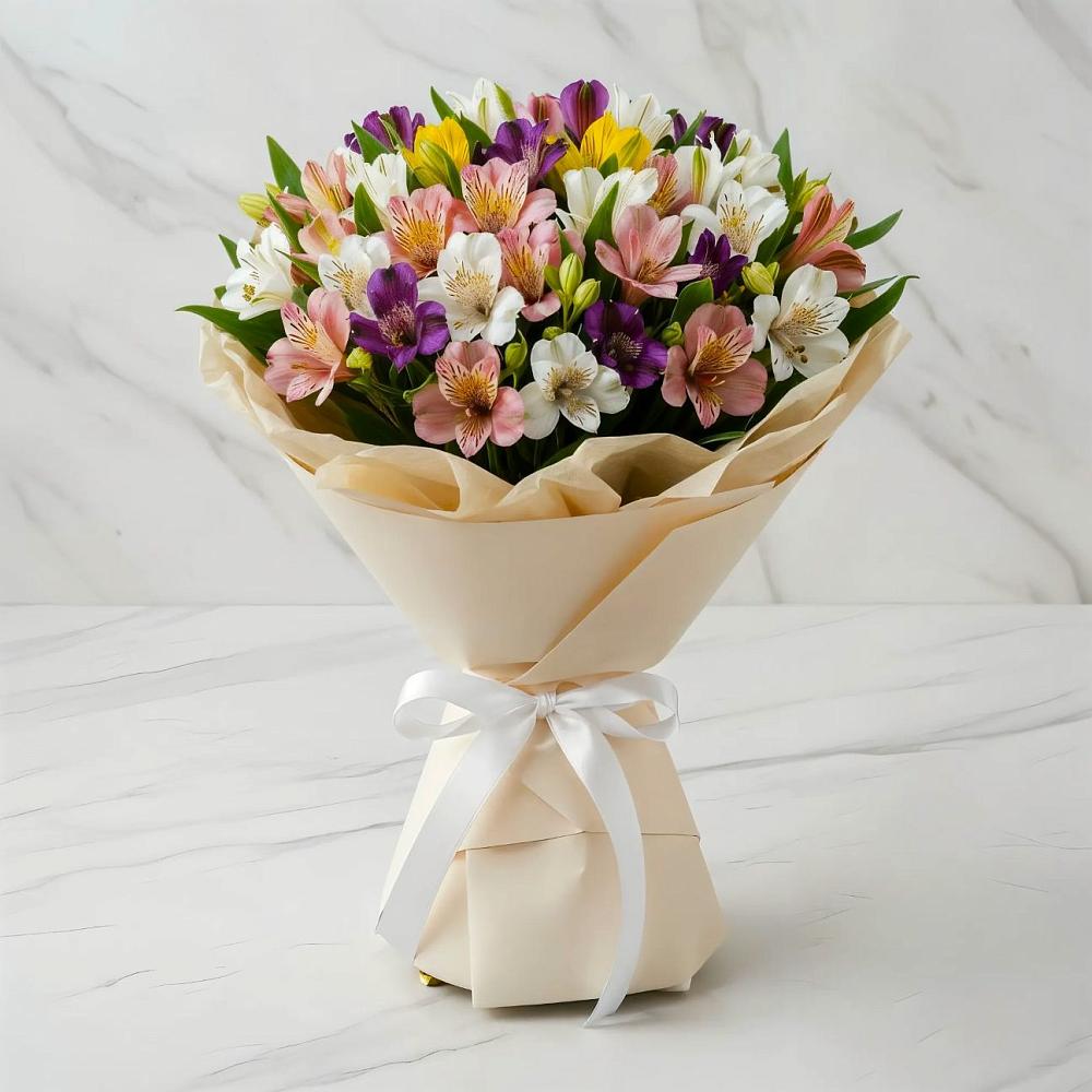 Букет цветов из: Альстромерии в Советске Кировской области