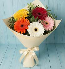 Букет цветов из:  Герберы в Советске Кировской области