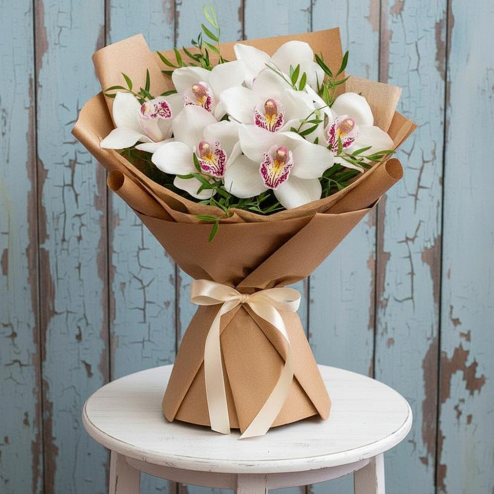 Букет цветов из: Орхидеи и Розы в Советске Кировской области