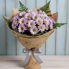 Букет цветов из:  Хризантемы в Советске Кировской области