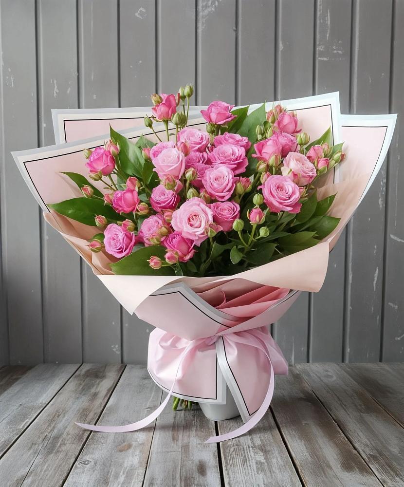 Букет Розовый кустик в Советске Кировской области