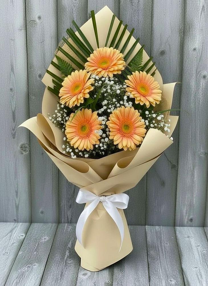 Букет цветов из: Герберы в Советске Кировской области