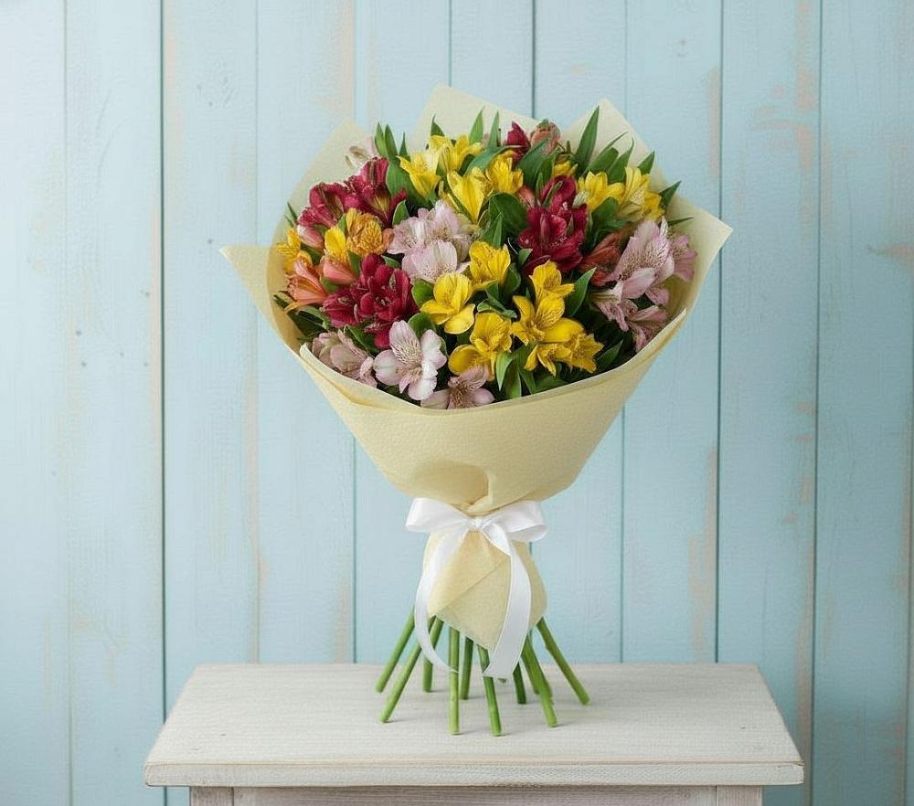 Букет цветов из: Альстромерии в Советске Кировской области