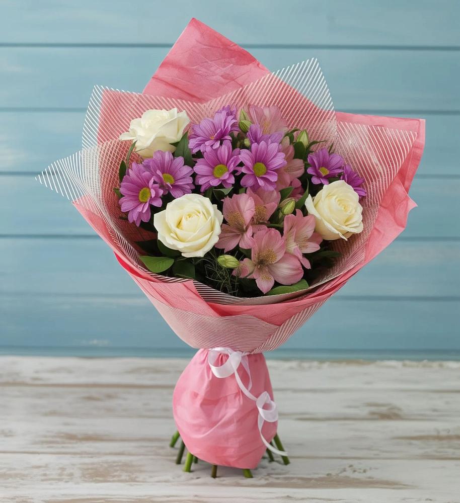 Букет цветов из: Герберы в Советске Кировской области