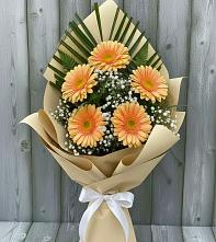 Букет цветов из:  Герберы #REPLACE_PRED# Советске Кировской области